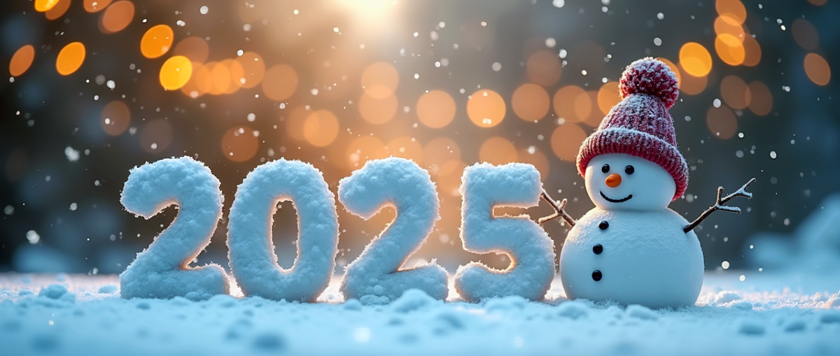 Le centre vous souhaite une bonne année 2025 !